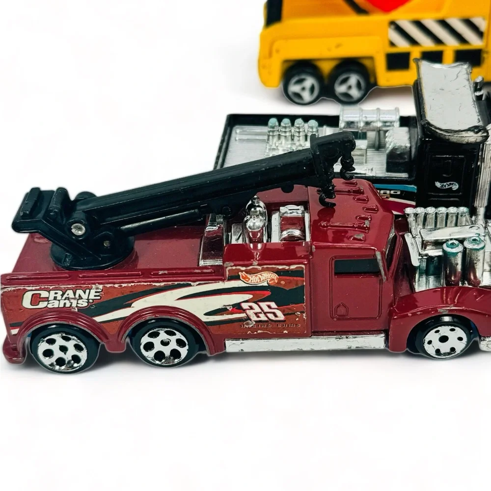 Hot Wheels Semi Truck Lot Of 5 1999 Vintage AS IS USED LOOSE ISSUES Diecast 5”